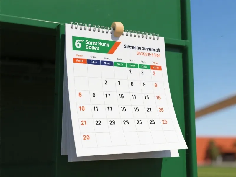 赛事日历